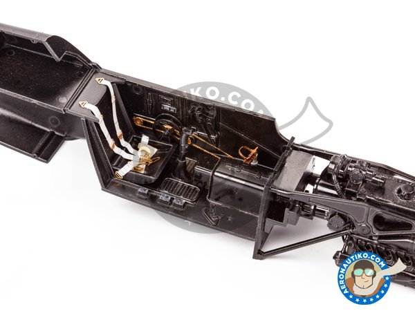 Image 2: Bf 109G-6 cockpit detail set | Photo-etched parts in 1/35 scale manufactured by Eduard (ref. 33331)