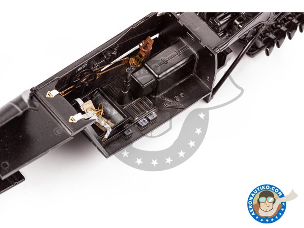 Image 3: Bf 109G-6 cockpit detail set | Photo-etched parts in 1/35 scale manufactured by Eduard (ref. 33331)