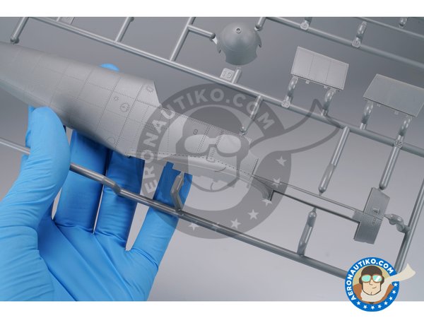 Image 3: Messerschmitt Bf-109G-6 | Airplane kit in 1/35 scale manufactured by Border Model (ref. BF001)