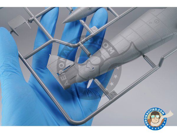 Image 4: Messerschmitt Bf-109G-6 | Airplane kit in 1/35 scale manufactured by Border Model (ref. BF001)