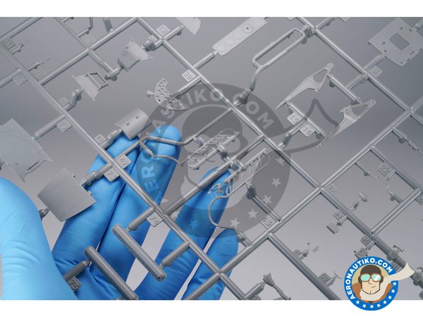 Image 5: Messerschmitt Bf-109G-6 | Airplane kit in 1/35 scale manufactured by Border Model (ref. BF001)