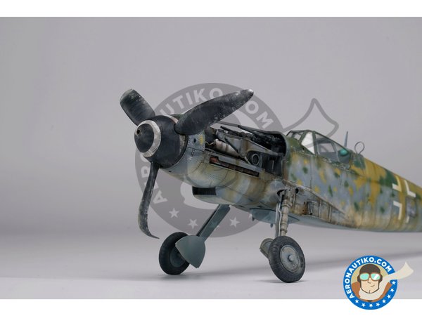 Image 7: Messerschmitt Bf-109G-6 | Airplane kit in 1/35 scale manufactured by Border Model (ref. BF001)
