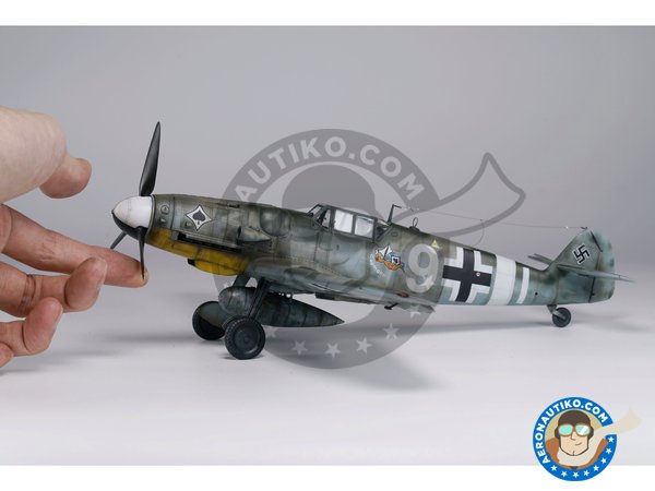 Image 9: Messerschmitt Bf-109G-6 | Airplane kit in 1/35 scale manufactured by Border Model (ref. BF001)