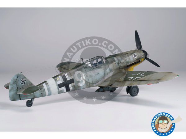 Image 10: Messerschmitt Bf-109G-6 | Airplane kit in 1/35 scale manufactured by Border Model (ref. BF001)