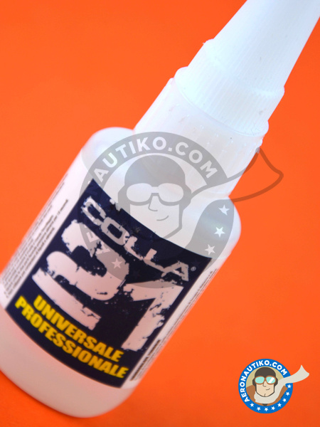 Colle 21 Cyanoacrylate Liquid Glue (21g) | Glue manufactured by Colle 21 (ref. 0001) image