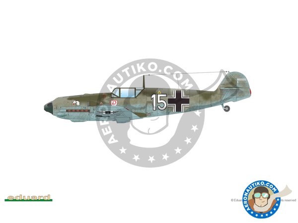 Image 17: Bf 109E in the Battle of Britain (limited edition - dual combo) | Airplane kit in 1/48 scale manufactured by Eduard (ref. 11144)