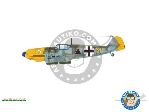 Image 25: Bf 109E in the Battle of Britain (limited edition - dual combo) | Airplane kit in 1/48 scale manufactured by Eduard (ref. 11144)