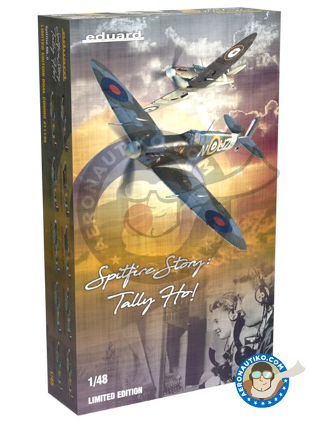 Supermarine Spitfire Mk.II "Tally Ho" (Spitfire Story) | Airplane kit in 1/48 scale manufactured by Eduard (ref. 11146) image