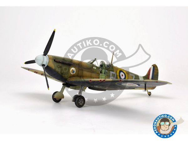 Image 14: Supermarine Spitfire Mk.II "Tally Ho" (Spitfire Story) | Airplane kit in 1/48 scale manufactured by Eduard (ref. 11146)