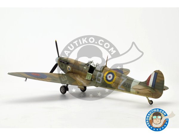 Image 15: Supermarine Spitfire Mk.II "Tally Ho" (Spitfire Story) | Airplane kit in 1/48 scale manufactured by Eduard (ref. 11146)