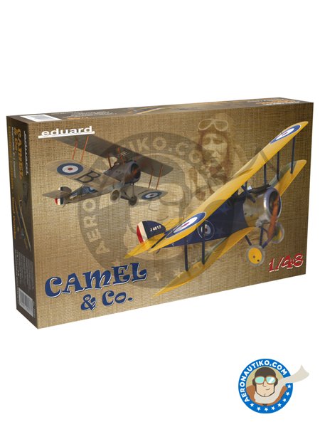 Camel & Co. (Camel F-1)  Dual Combo/Limited Edition | Airplane kit in 1/48 scale manufactured by Eduard (ref. 11151) image