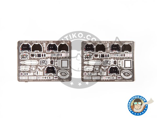 Image 4: REC TAILS & CO  Dual combo (limited ed.) | Airplane kit in 1/48 scale manufactured by Eduard (ref. 11159)