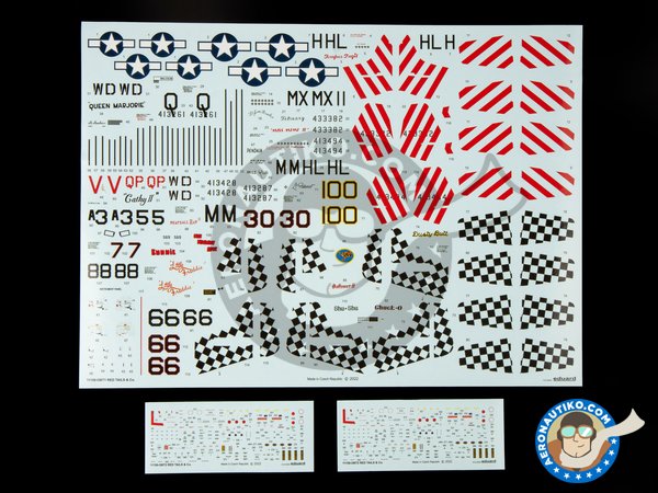 Image 5: REC TAILS & CO  Dual combo (limited ed.) | Airplane kit in 1/48 scale manufactured by Eduard (ref. 11159)