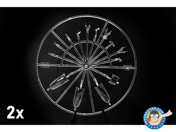 Image 6: REC TAILS & CO  Dual combo (limited ed.) | Airplane kit in 1/48 scale manufactured by Eduard (ref. 11159)