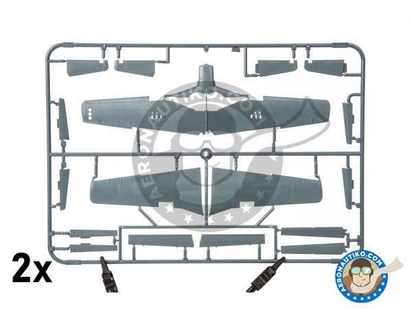 Image 7: REC TAILS & CO  Dual combo (limited ed.) | Airplane kit in 1/48 scale manufactured by Eduard (ref. 11159)