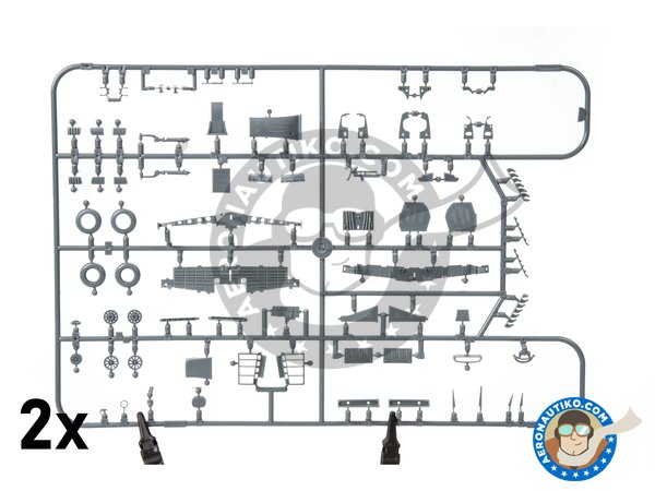 Image 11: REC TAILS & CO  Dual combo (limited ed.) | Airplane kit in 1/48 scale manufactured by Eduard (ref. 11159)