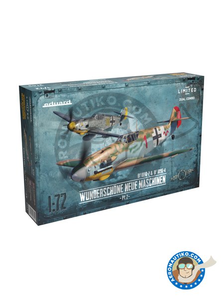 Bf 109G-2 & Bf 109G-4 Wunderschöne Neue Maschinen Pt.2 | Maqueta de avión en escala 1/72 fabricado por Eduard (ref. 2143) image