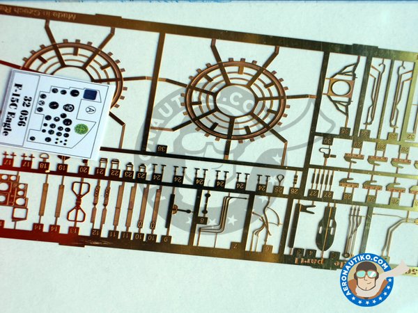 Image 2: F-15C for Tamiya kit | Photo-etched parts in 1/32 scale manufactured by Eduard (ref. 32056)