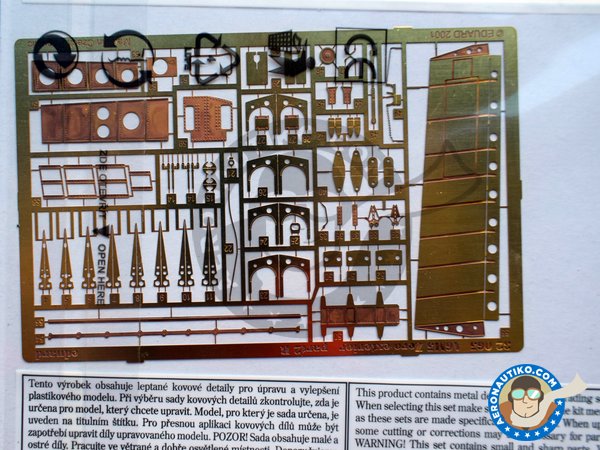 Image 2: A6M5 Zero exterior | Photo-etched parts in 1/32 scale manufactured by Eduard (ref. 32065)