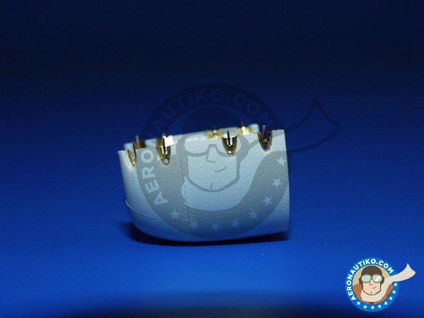 Image 3: A6M5 Zero engine | Photo-etched parts in 1/32 scale manufactured by Eduard (ref. 32066)