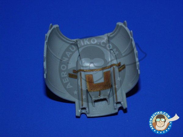Image 4: A6M5 Zero engine | Photo-etched parts in 1/32 scale manufactured by Eduard (ref. 32066)