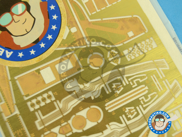 Image 3: Dassault Mirage III Exterior C | Photo-etched parts in 1/32 scale manufactured by Eduard (ref. 32385)