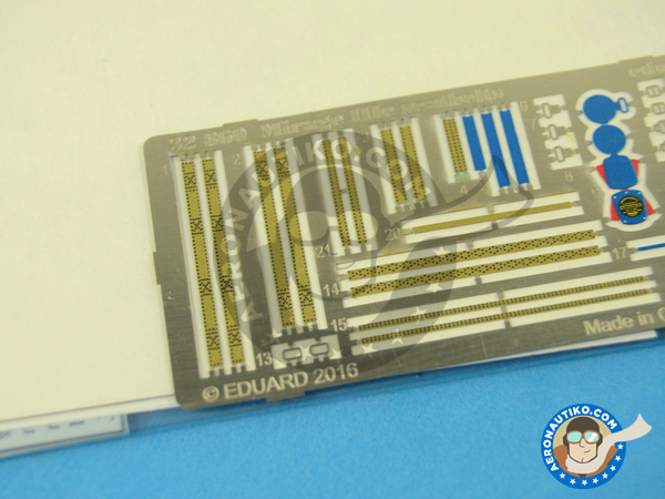 Image 4: Dassault Mirage III Seatbelts C | Seatbelts in 1/32 scale manufactured by Eduard (ref. 32860)