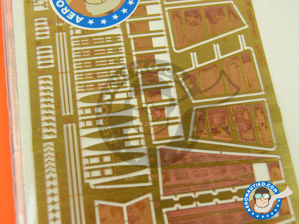 Image 8: Grumman A-6 Intruder E TRAM | Photo-etched parts in 1/48 scale manufactured by Eduard (ref. 48864)