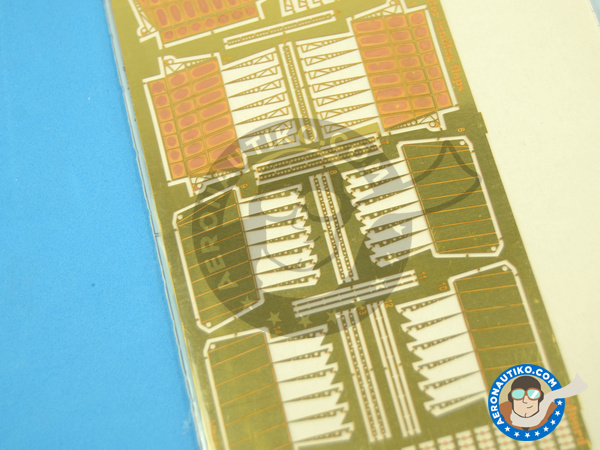 Image 4: Dornier Do 215 landing flaps B-5 Nightfighter | Photo-etched parts in 1/48 scale manufactured by Eduard (ref. 48867)