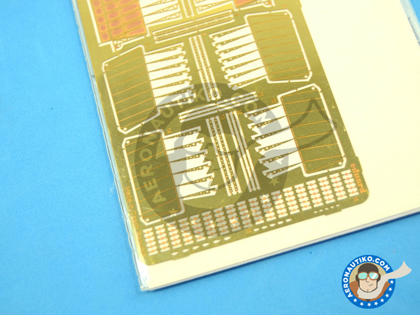 Image 5: Dornier Do 215 landing flaps B-5 Nightfighter | Photo-etched parts in 1/48 scale manufactured by Eduard (ref. 48867)