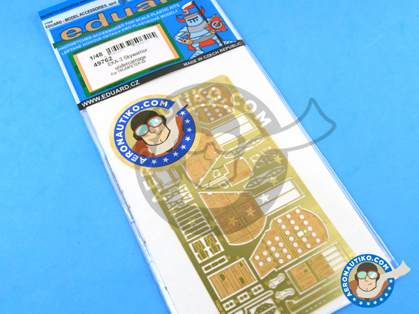 Image 1: Douglas A-3 Skywarrior EKA-3 | Photo-etched parts in 1/48 scale manufactured by Eduard (ref. 49762)