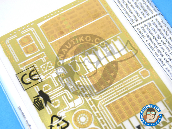 Image 6: Douglas A-3 Skywarrior EKA-3 | Photo-etched parts in 1/48 scale manufactured by Eduard (ref. 49762)