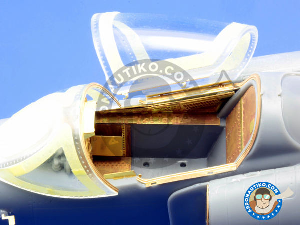 Image 2: Yakovlev Yak-38 | Photo-etched parts in 1/48 scale manufactured by Eduard (ref. 49773)