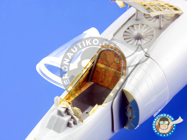 Image 5: Yakovlev Yak-38 | Photo-etched parts in 1/48 scale manufactured by Eduard (ref. 49773)