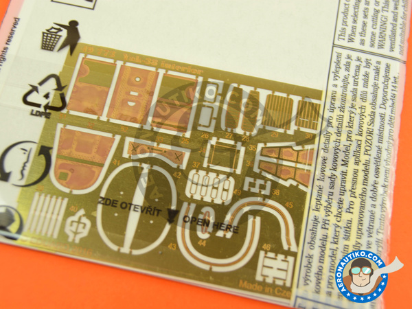 Image 10: Yakovlev Yak-38 | Photo-etched parts in 1/48 scale manufactured by Eduard (ref. 49773)