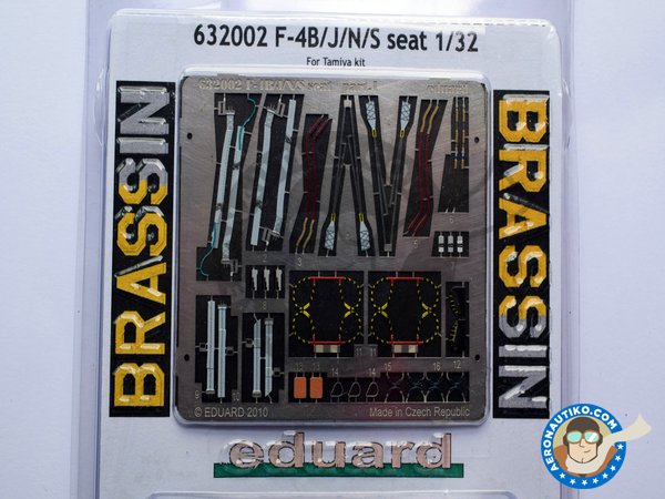 Image 1: Martin Baker Mk7, F-4 Phantom B/J/N/S ejection seat | Ejection seat in 1/32 scale manufactured by Eduard (ref. 632002)