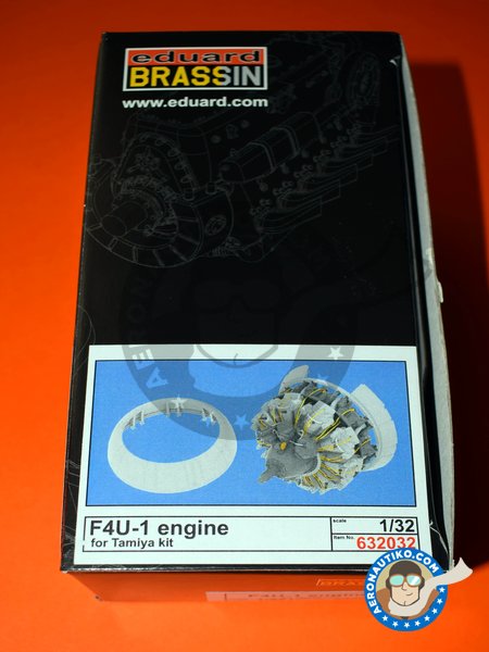 Vought F4U-1 Corsair Pratt&Whitney Engine | Engine in 1/32 scale manufactured by Eduard (ref. 632032) image