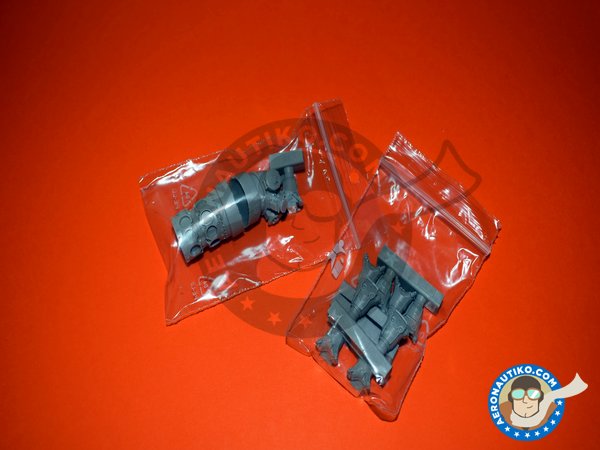 Image 3: Vought F4U-1 Corsair Pratt&Whitney Engine | Engine in 1/32 scale manufactured by Eduard (ref. 632032)