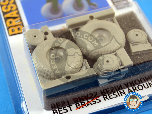 Image 6: De Havilland Mosquito FB Mk. VI | Wheels in 1/32 scale manufactured by Eduard (ref. 632065)