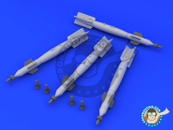 Image 4: GBU-12 Paveway II bomb - Bombs - Weapons | Bombs in 1/32 scale manufactured by Eduard (ref. 632072)