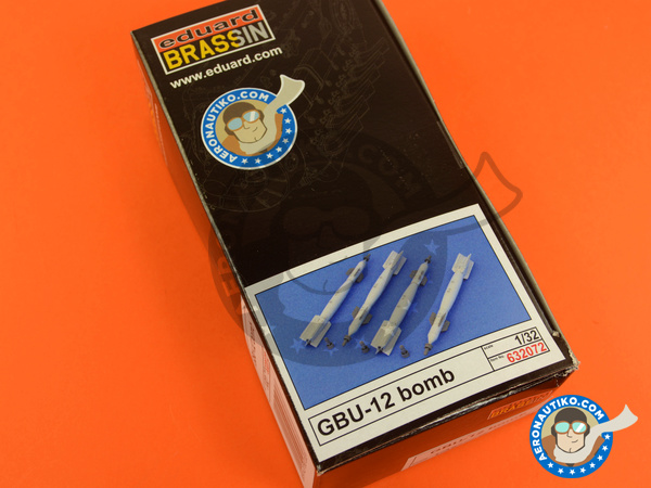 Image 5: GBU-12 Paveway II bomb - Bombs - Weapons | Bombs in 1/32 scale manufactured by Eduard (ref. 632072)