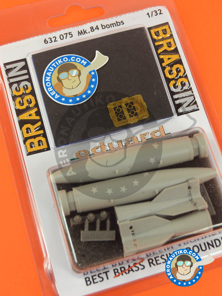 Mk.84 bombs - Bombs - Weapons | Bombs in 1/32 scale manufactured by Eduard (ref. 632075) image
