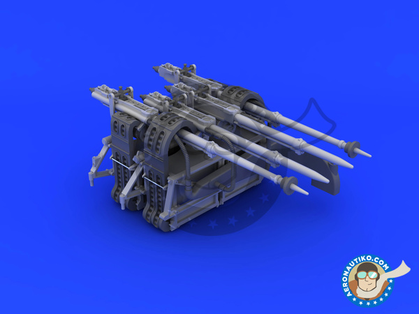 Image 5: Mosquito FB Mk.VI Gun Bay Mk. VI | Gun barrels in 1/32 scale manufactured by Eduard (ref. 632078)