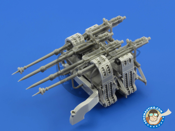 Eduard: Gun barrels 1/32 scale - Mosquito FB Mk.VI Gun Bay Mk. VI ...