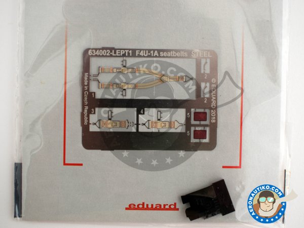 Image 2: Cockpit for F4U-1A | Cockpit set in 1/32 scale manufactured by Eduard (ref. 634002)