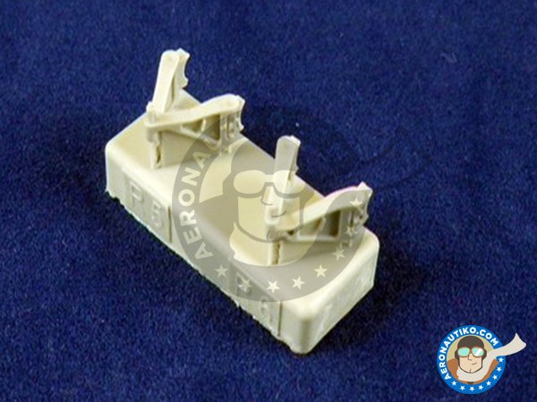 Image 4: Su-27 Wheels | Wheels in 1/48 scale manufactured by Eduard (ref. 648053)