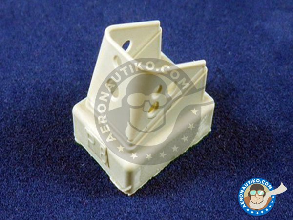 Image 5: Su-27 Wheels | Wheels in 1/48 scale manufactured by Eduard (ref. 648053)