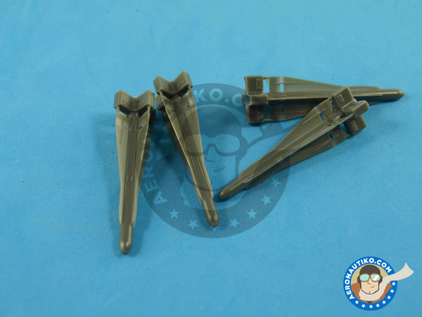 Image 4: Hughes AIM-4 Falcon G | Missiles in 1/48 scale manufactured by Eduard (ref. 648187)