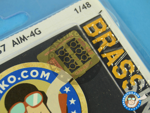 Image 6: Hughes AIM-4 Falcon G | Missiles in 1/48 scale manufactured by Eduard (ref. 648187)