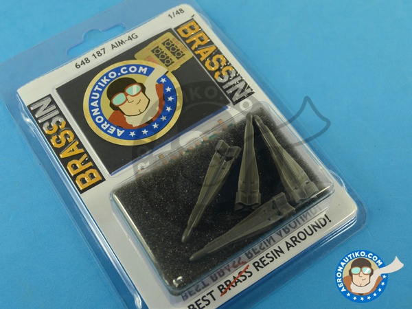 Image 7: Hughes AIM-4 Falcon G | Missiles in 1/48 scale manufactured by Eduard (ref. 648187)